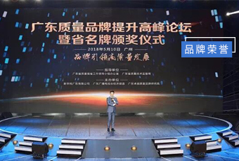 坚守品质19年，金年会集团蝉联广东省名牌产品！